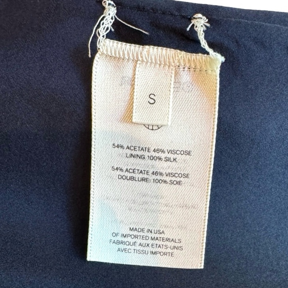 THE ROW BIGGINS SILK SATIN CAMISOLE INDIGO S NWT - Picture 11 of 11